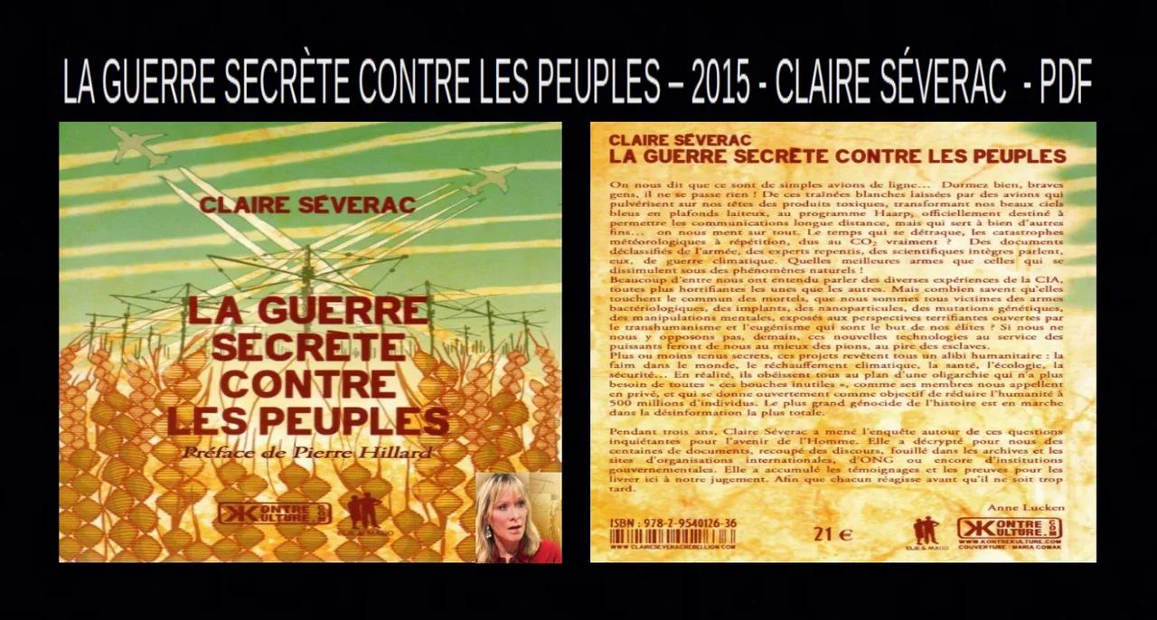 La Guerre Secr te Contre Les Peuples 2015 Claire S verac PDF