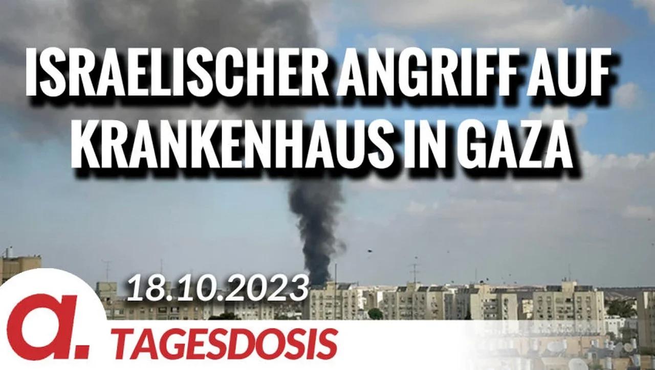 ⁣Israelischer Angriff auf ein Krankenhaus in Gaza tötet über 800 Menschen | Von Thomas