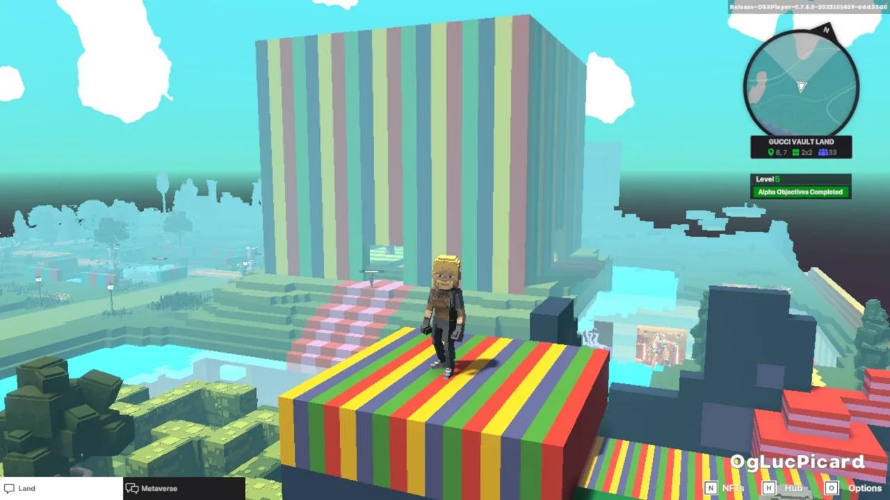 The Sandbox Alpha Season 3 Gucci Vault Land (All 11 Quests)