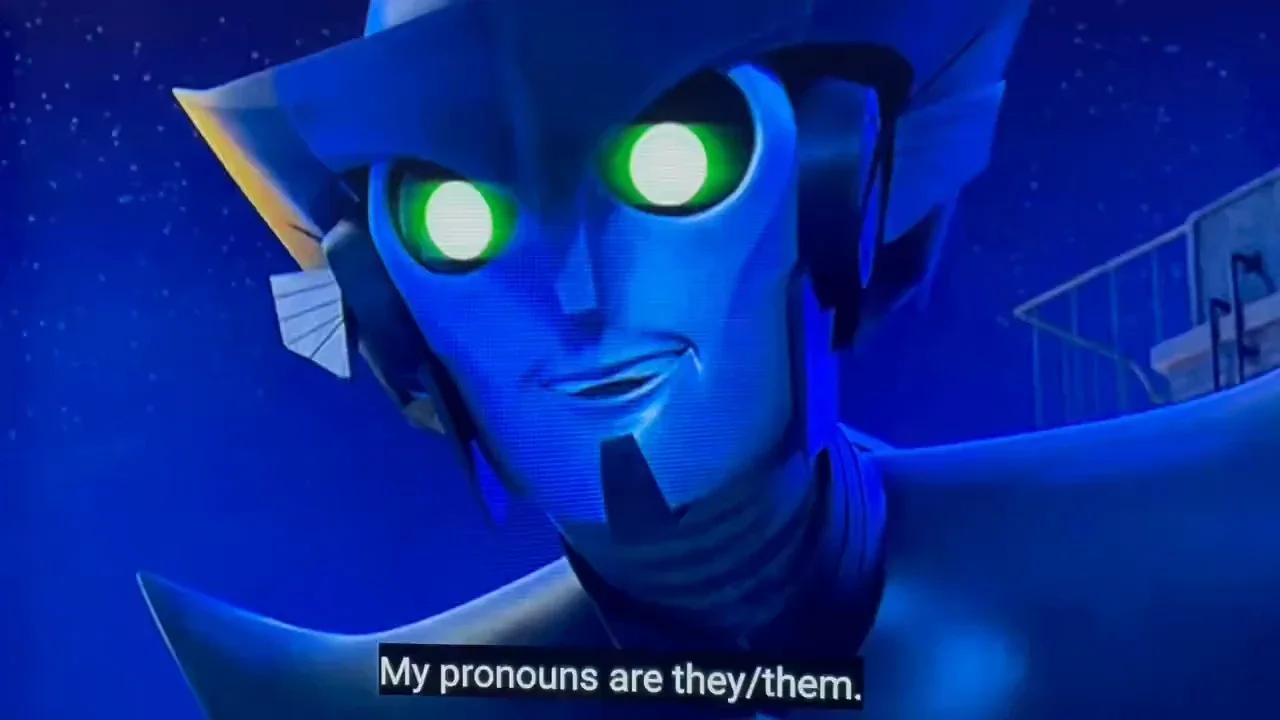 Transformers Cartoon Goes Woke