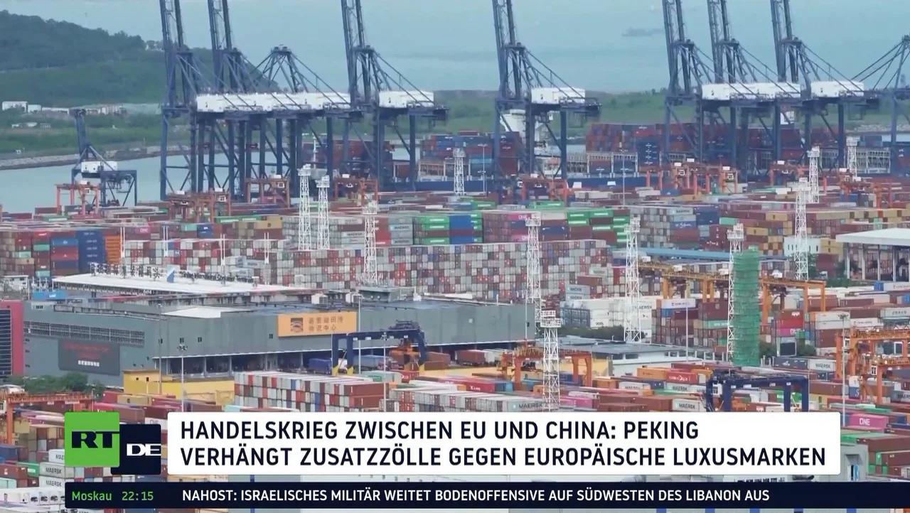 ⁣Gucci, Louis Vuitton und der edle Cognac: Chinas Zusatzzölle treffen Europas Luxusgüter hart