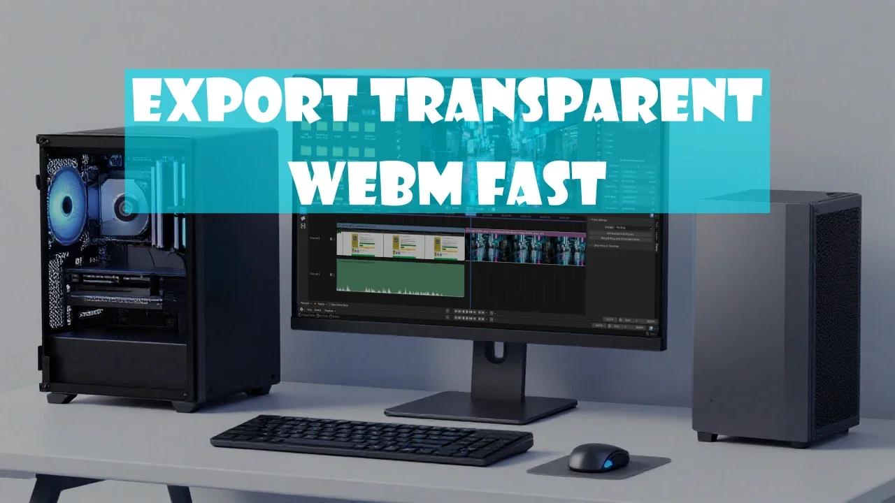 Create Transparent WebM Videos in Blender VSE: A Beginner Guide