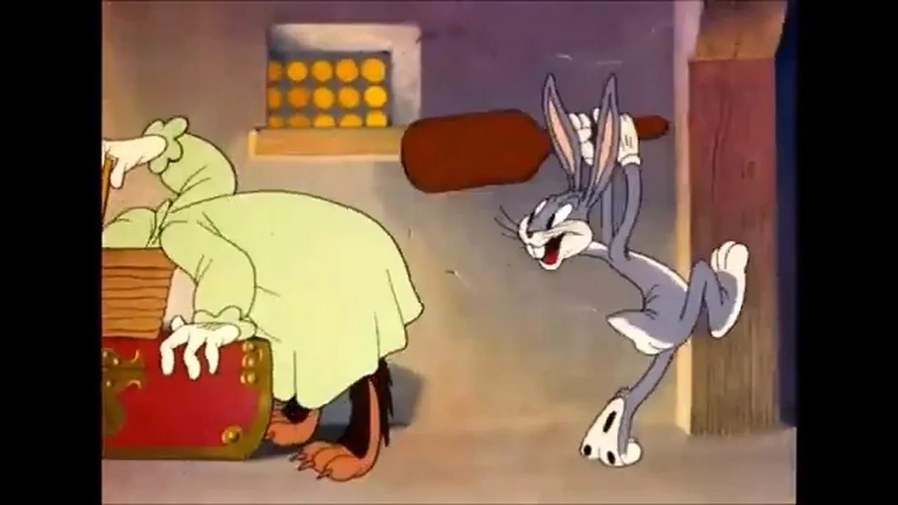 Bugs Paddles the Big Bad Wolf - Little Red Riding Rabbit