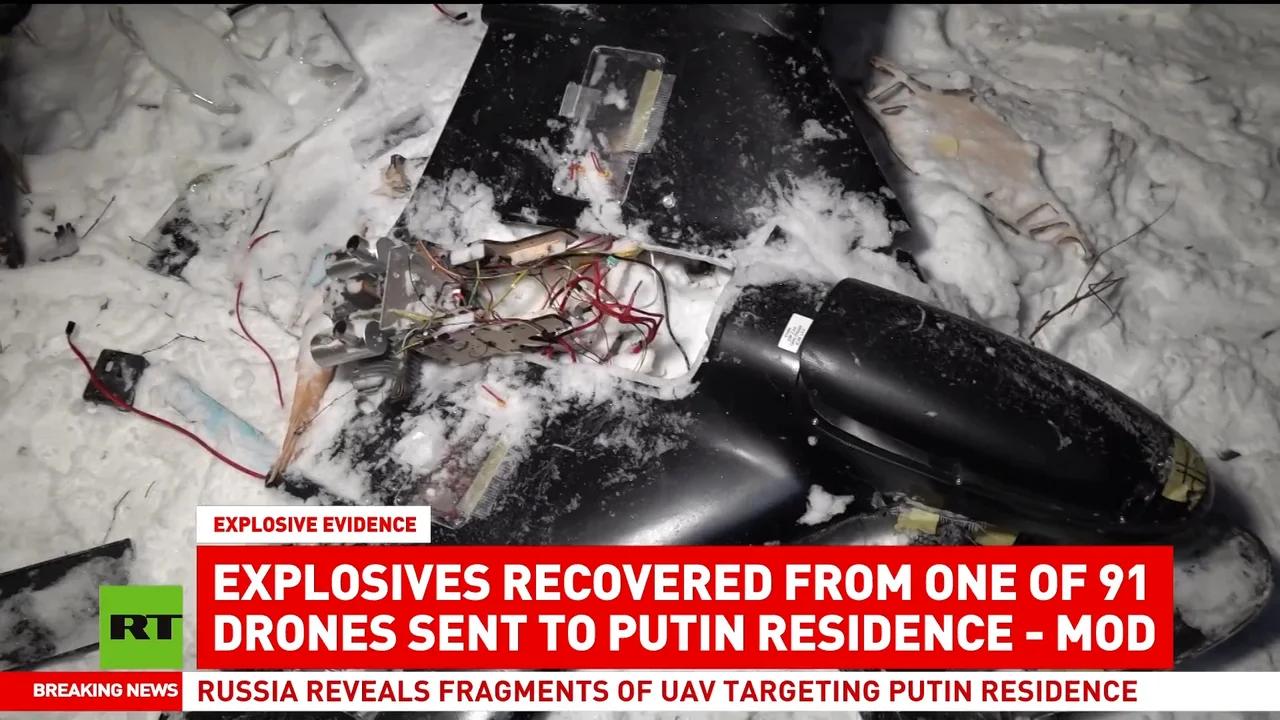 Failed terrorist attack: Kiev launches 91 drones targeting Putin's ...