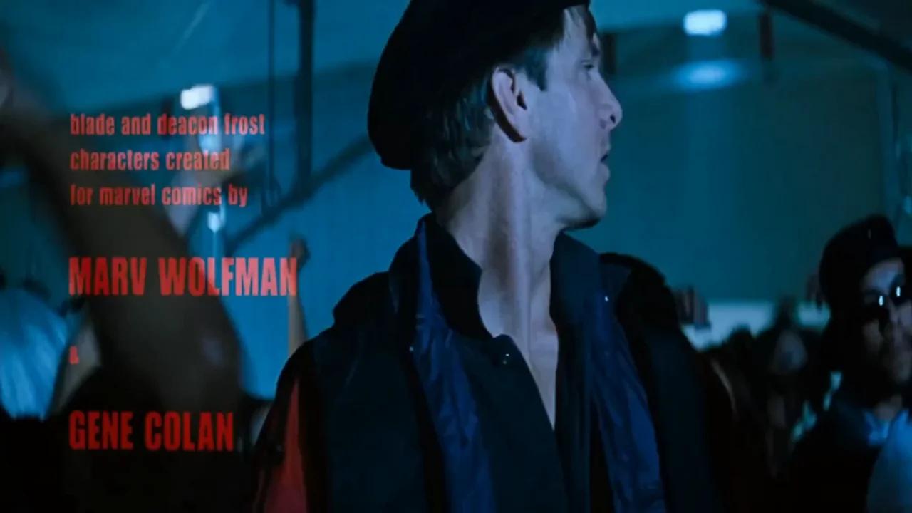Marvel Blade Opening Scene Vampire Dance Club Movie Scene
