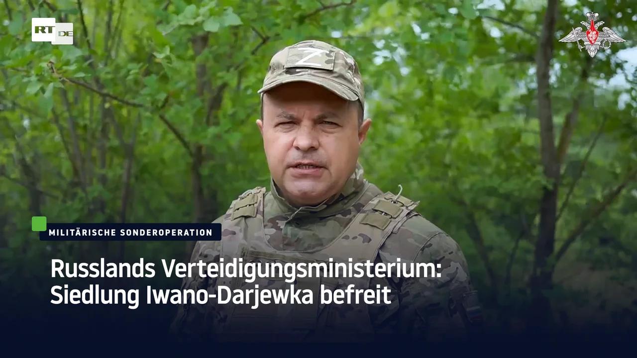 ⁣Russlands Verteidigungsministerium: Siedlung Iwano-Darjewka befreit