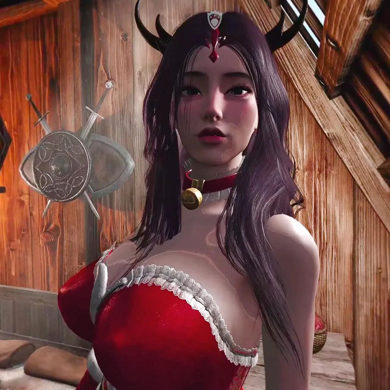 Skyrim vr ryona 04