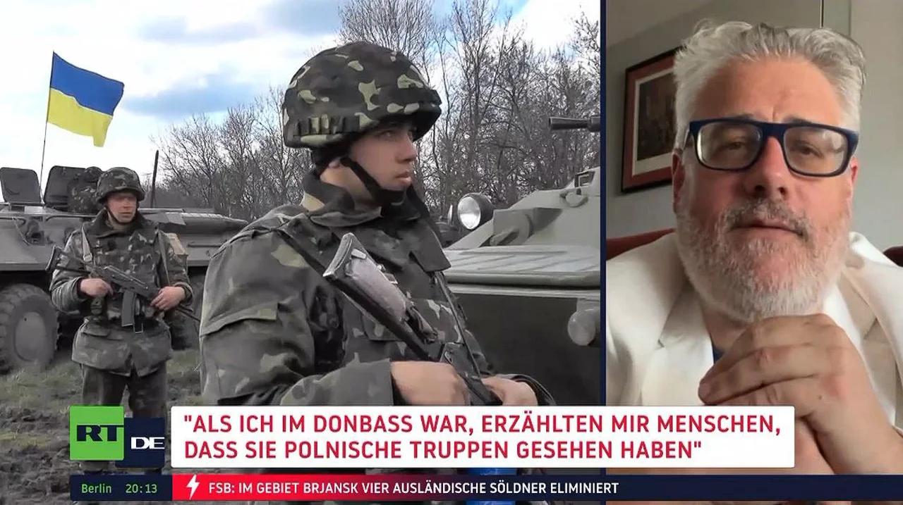 ⁣US-Anwalt besucht Donbass: 