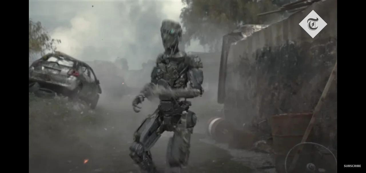 British army advert super soldiers and robots