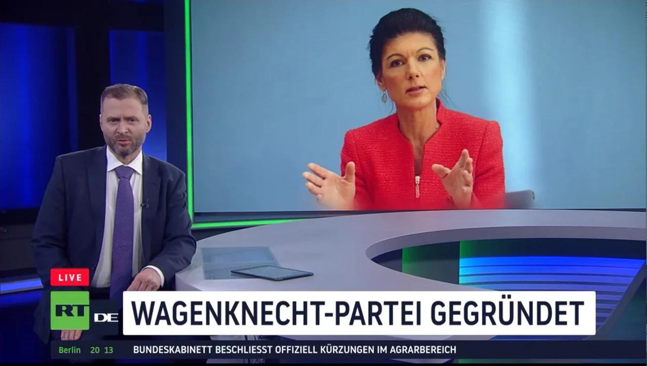 Wagenknecht Stellt Eigene Partei Vor: "Damit Diese Falsche Politik ...