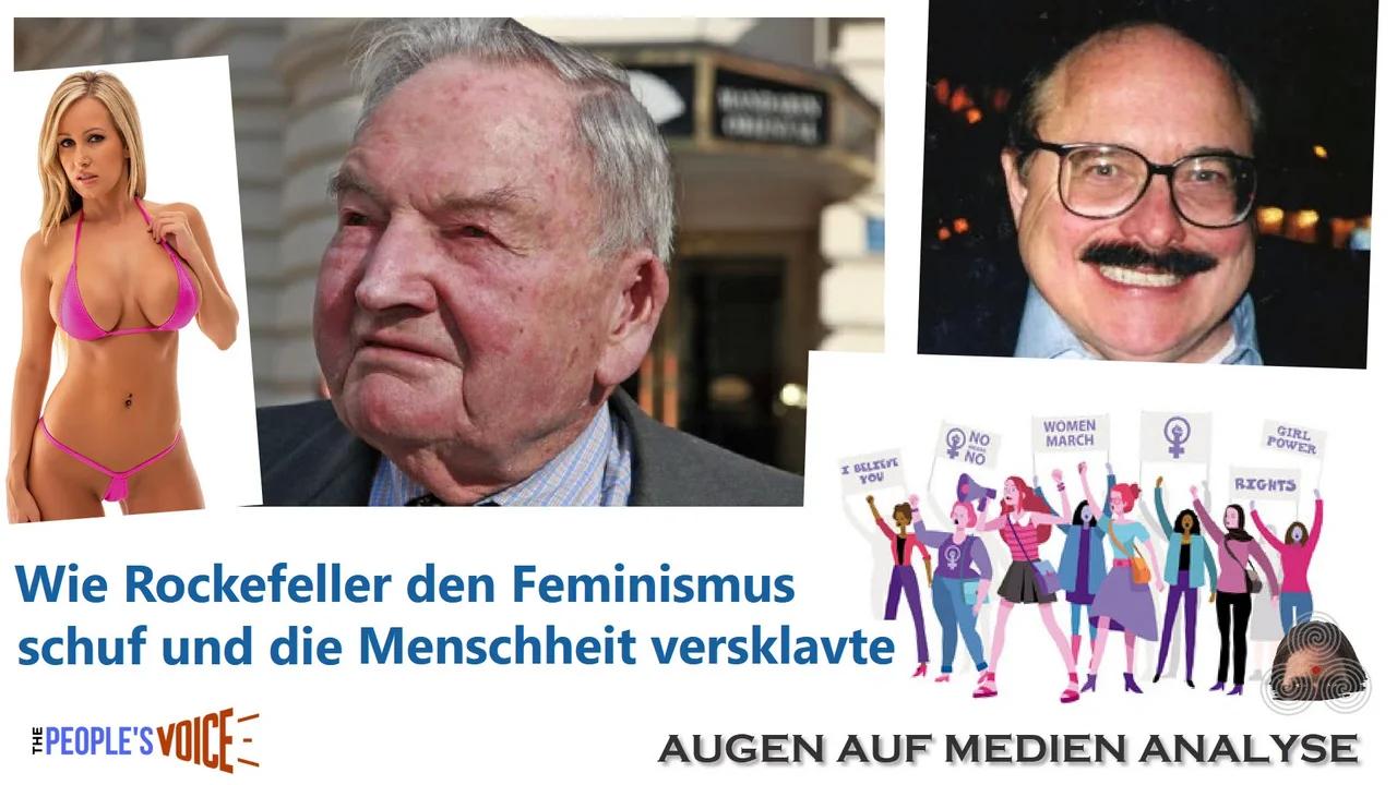 ⁣Wie Rockefeller den Feminismus schuf und die Menschheit versklavte