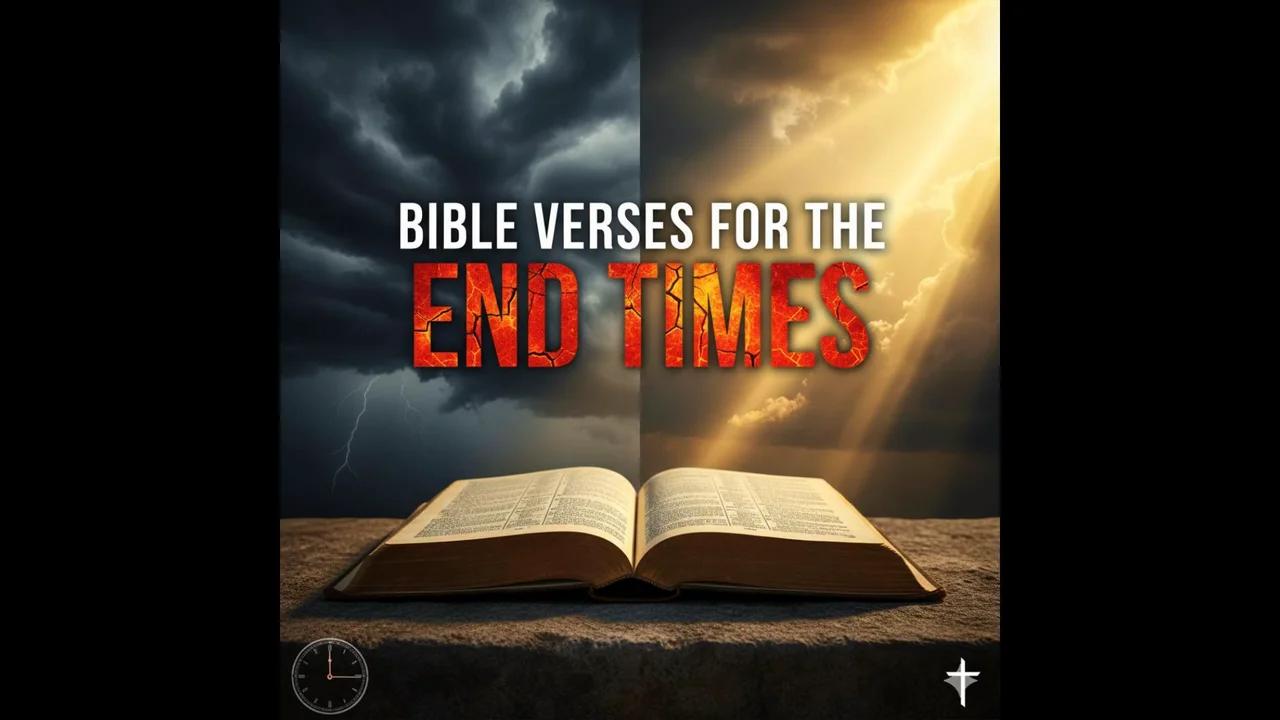 Best Bible Verses for the End Times | Powerful Scriptures for the Last ...