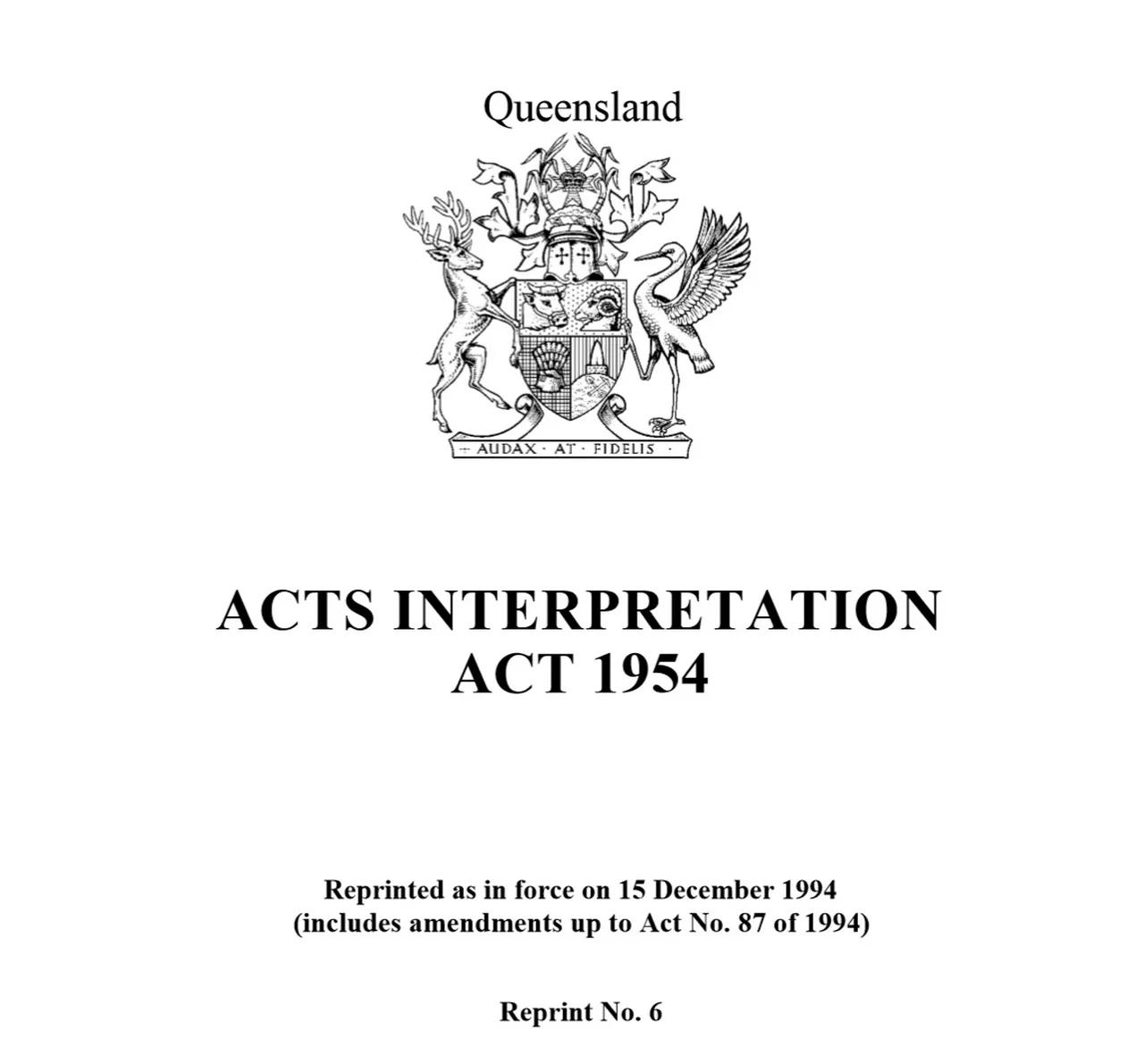 Acts Interpretation Act 1954 06 Part 12 PDF