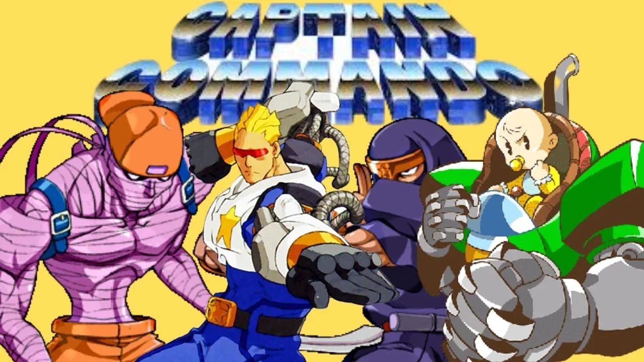 1991 Captain Commando Arcade Game. No Commentary Action Gameplay ...