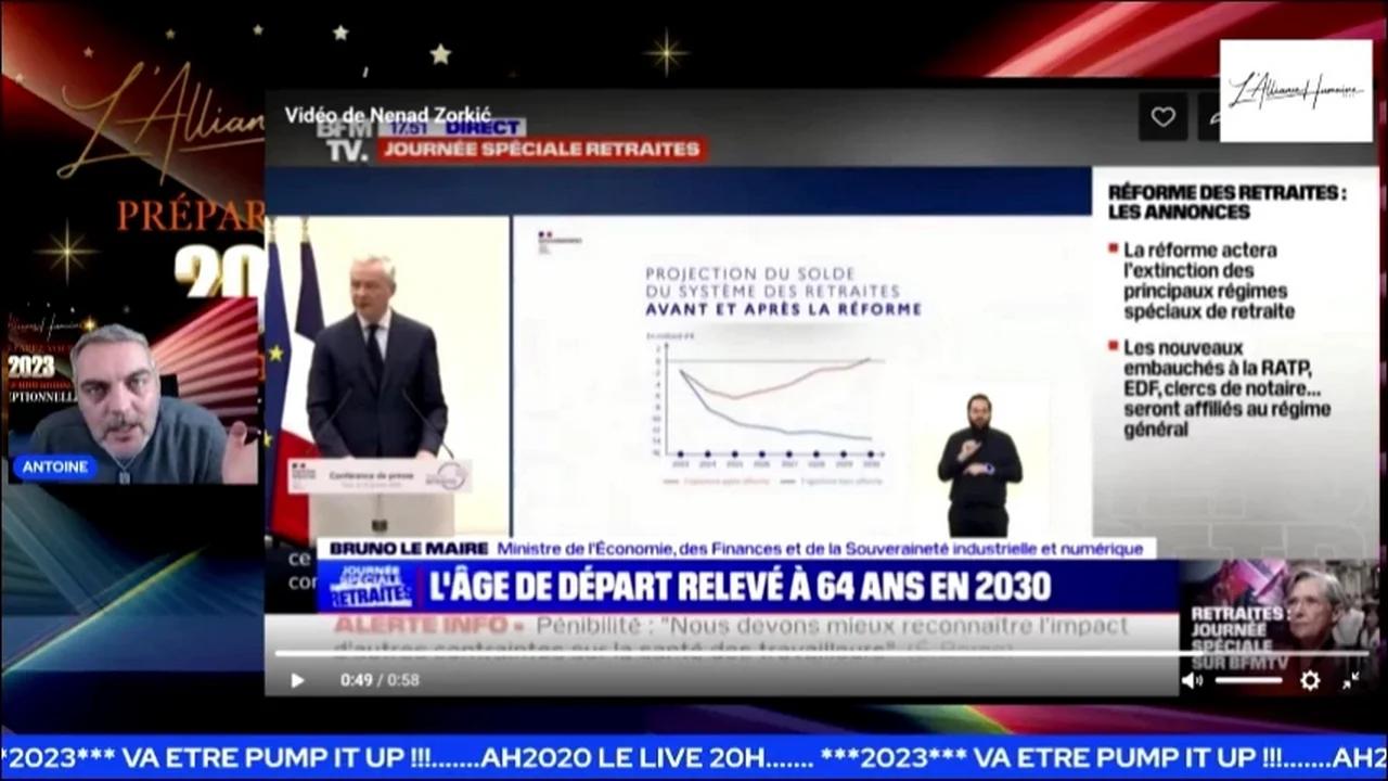 AH2020 13 01 2023 13 01 2023 LE LIVE Antoine Cuttita Alliance Humaine 