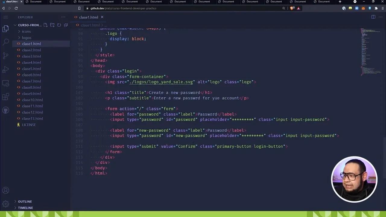 7 Transformando HTML y CSS en componentes de React