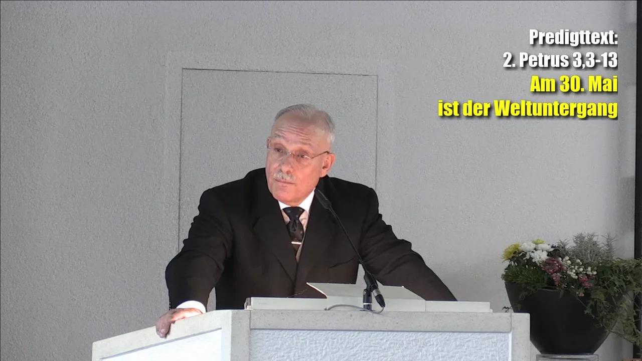 Text Am 30 Mai Ist Der Weltuntergang Am 30. Mai ist der Weltuntergang