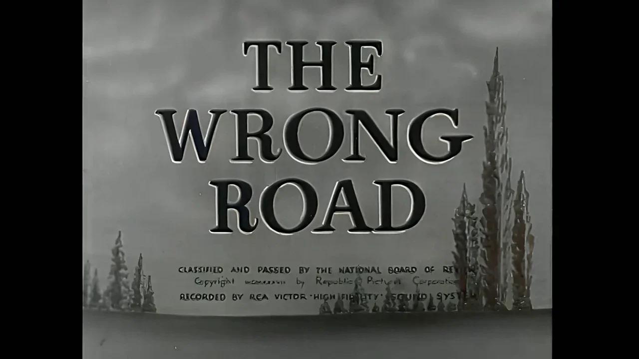 The Wrong Road 1937 HD | Action, drama, romance & crime film directed ...