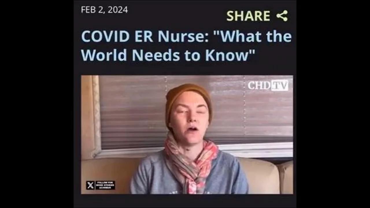 COVID Ward Nurse testimony