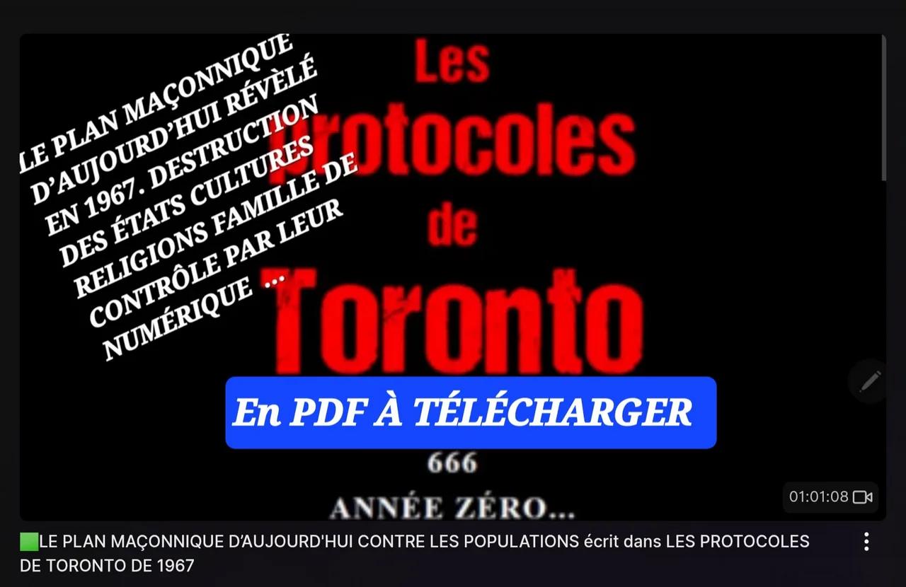 À télécharger LIVRE PDF - Serge Monast - Les protocoles de Toronto 666 ...