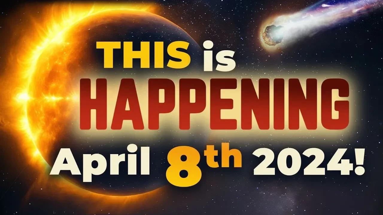Solar Eclipse April 8th 2024 - The Rapture INSANE Prophecy Events Are ...