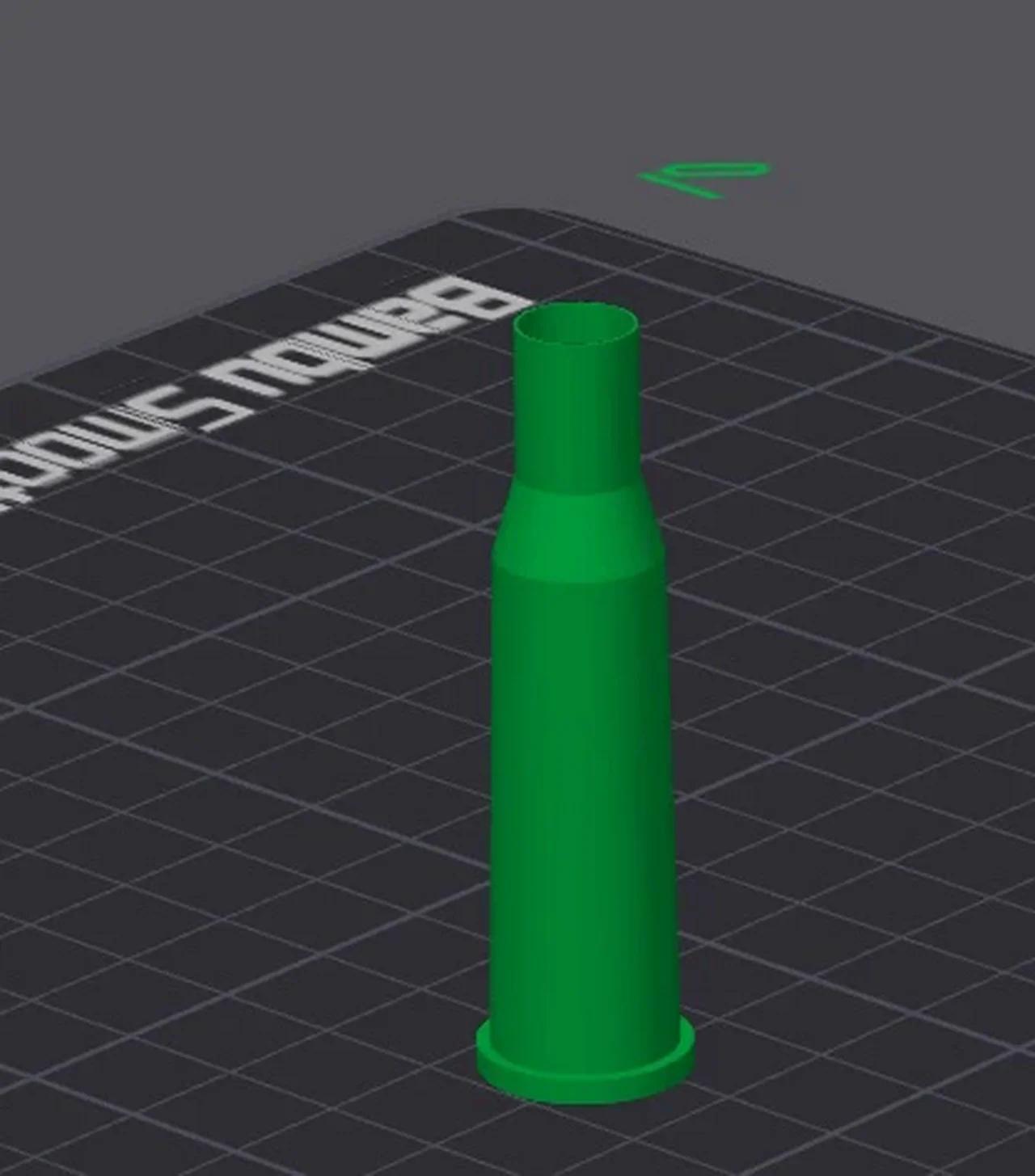 3d printable 8x56r kropatchek gallery cartridge test