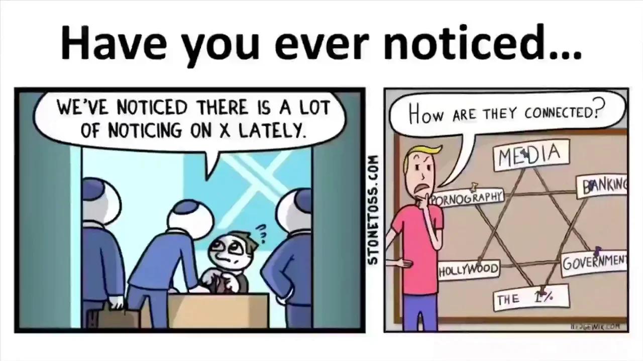 Once you Notice, YOU CANNOT UnNotice ️