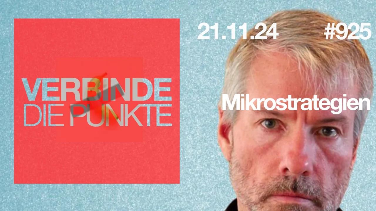 Verbinde die Punkte #925 - Mikrostrategien (21.11.2024)