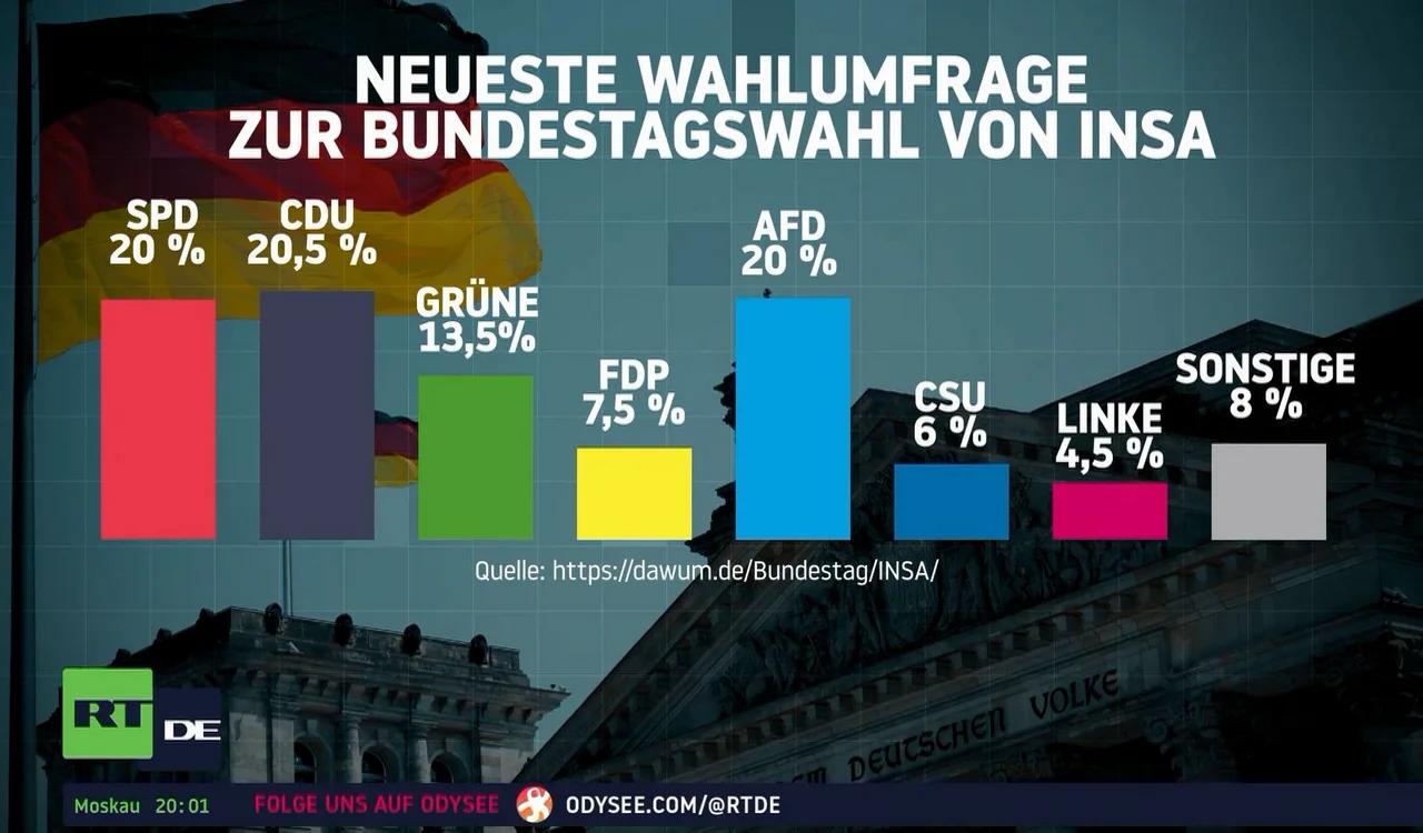 AfD auf dem Weg zur stärksten Kraft? Kanzlerkandidat für 2025 angekündigt