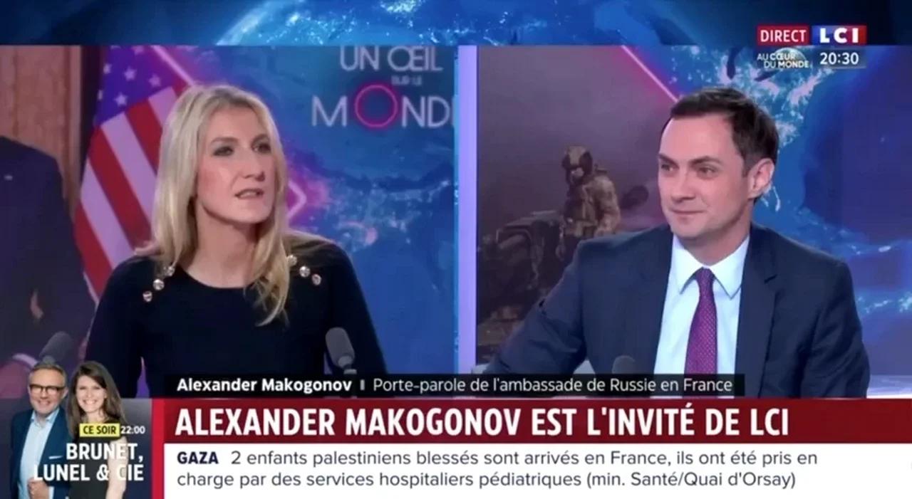 Lci Interview Dalexander Makogonov Porte Parole De L Ambassade De