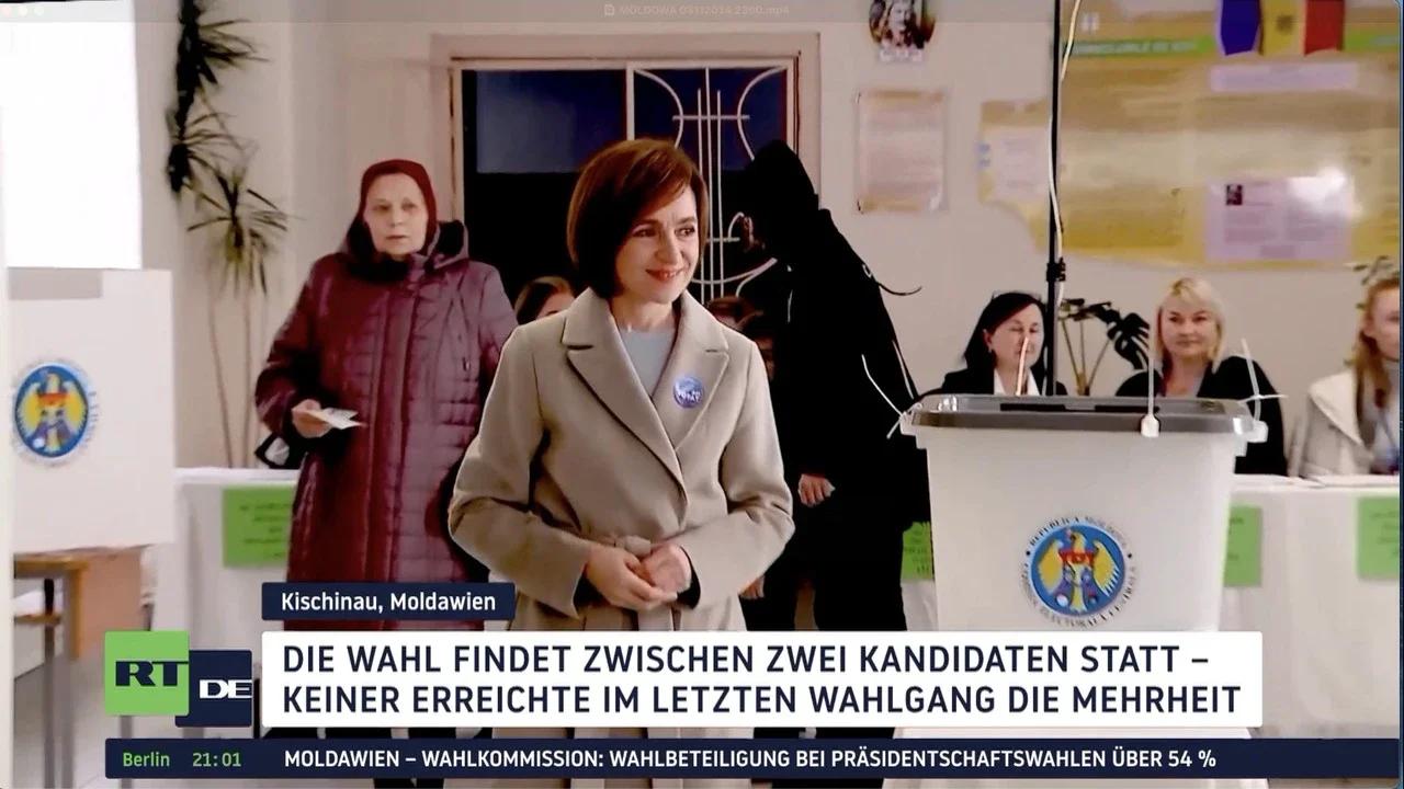 ⁣Wahlen in Moldawien