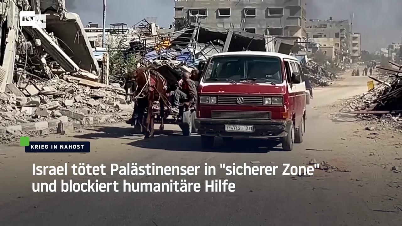 ⁣Israel tötet Palästinenser in 