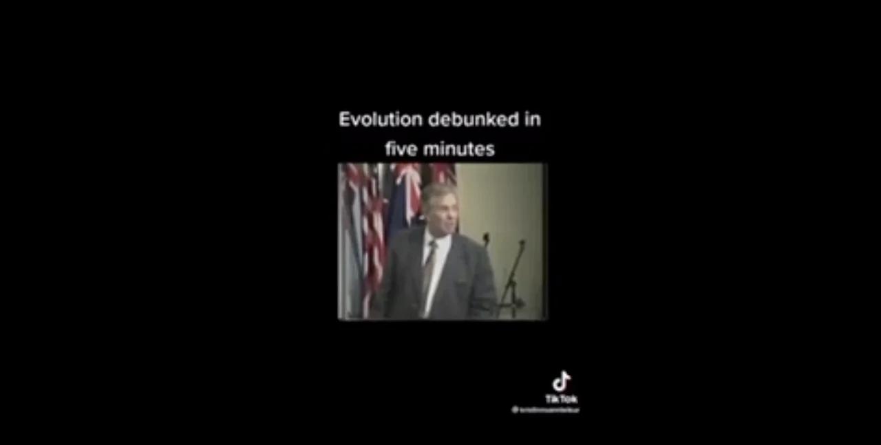 Evolution debunked in five minutes