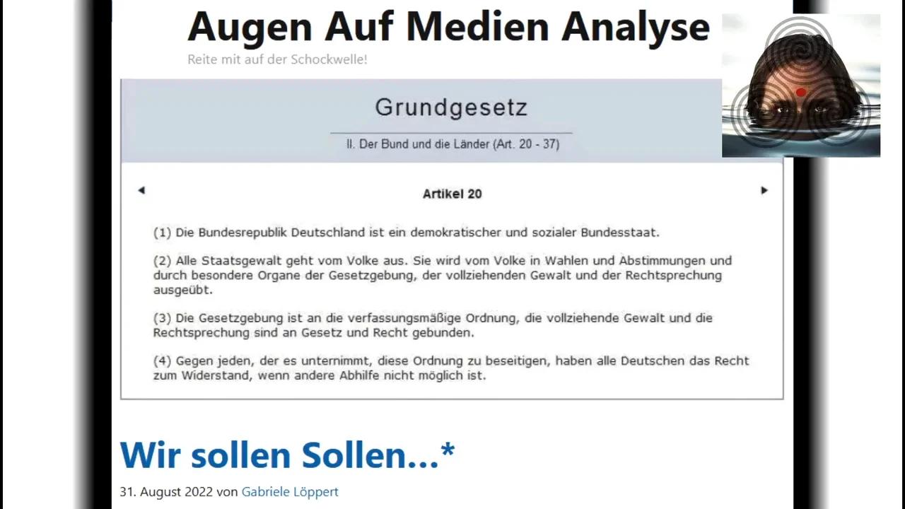 ⁣Lesung: Wir sollen Sollen (von Gebriele Löppert)