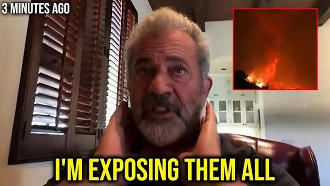 Mel Gibson LEAKED The Whole Secret About The 'Fires' in Exclusive Broadcast
