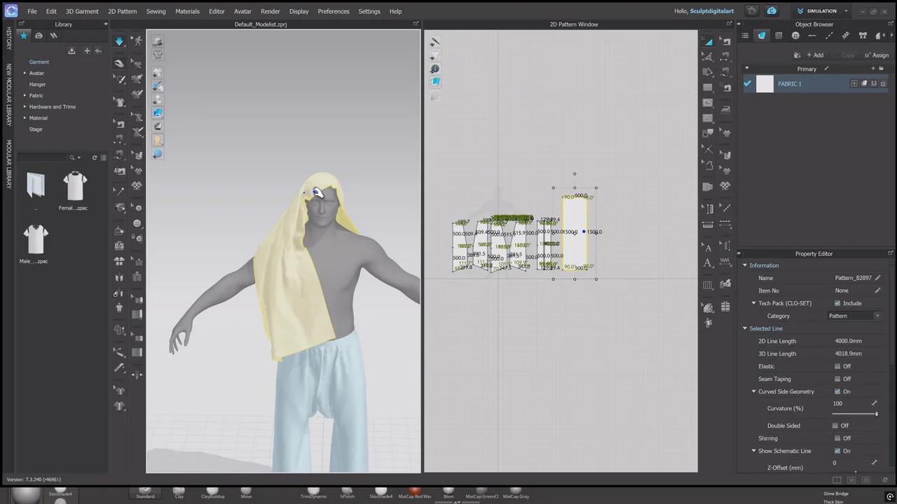 How to Create Clothes in Marvelous Designer | Step-by-Step Tutorial