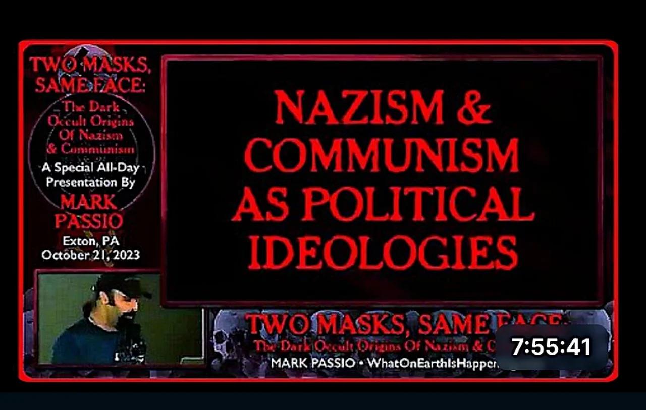 Two Masks Same Face: Dark Occult Origins Of Nazism and Communism - MARK ...