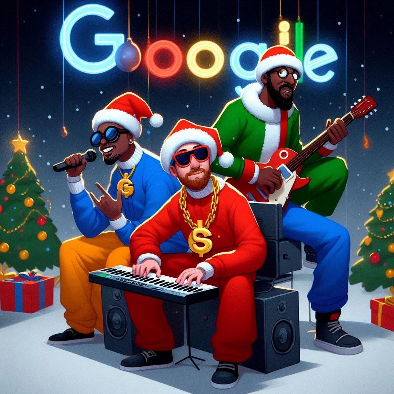 GOOGLE SANTA TRACKER MUSIC visual data 3