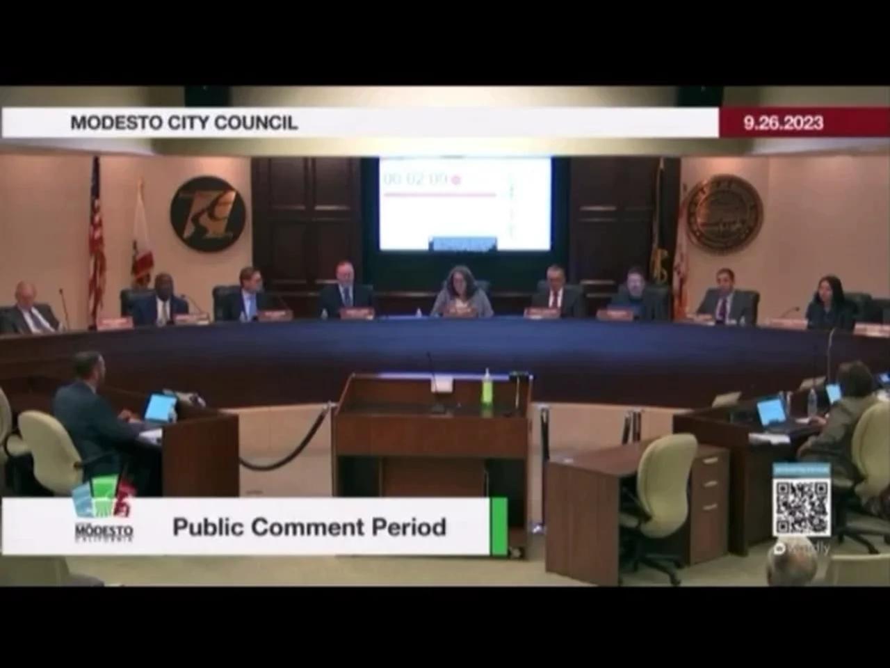 Modesto City Council (California) vs The People 9/26/23