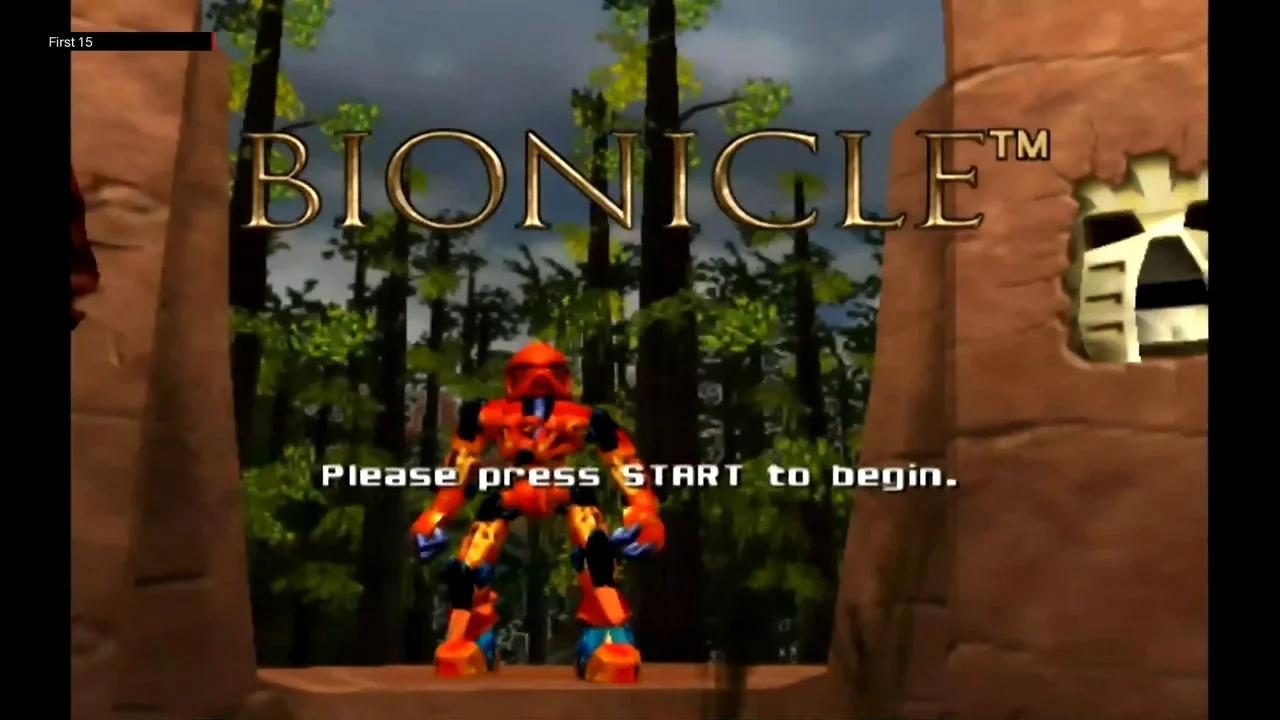 The First 15 Minutes of Bionicle (GameCube)