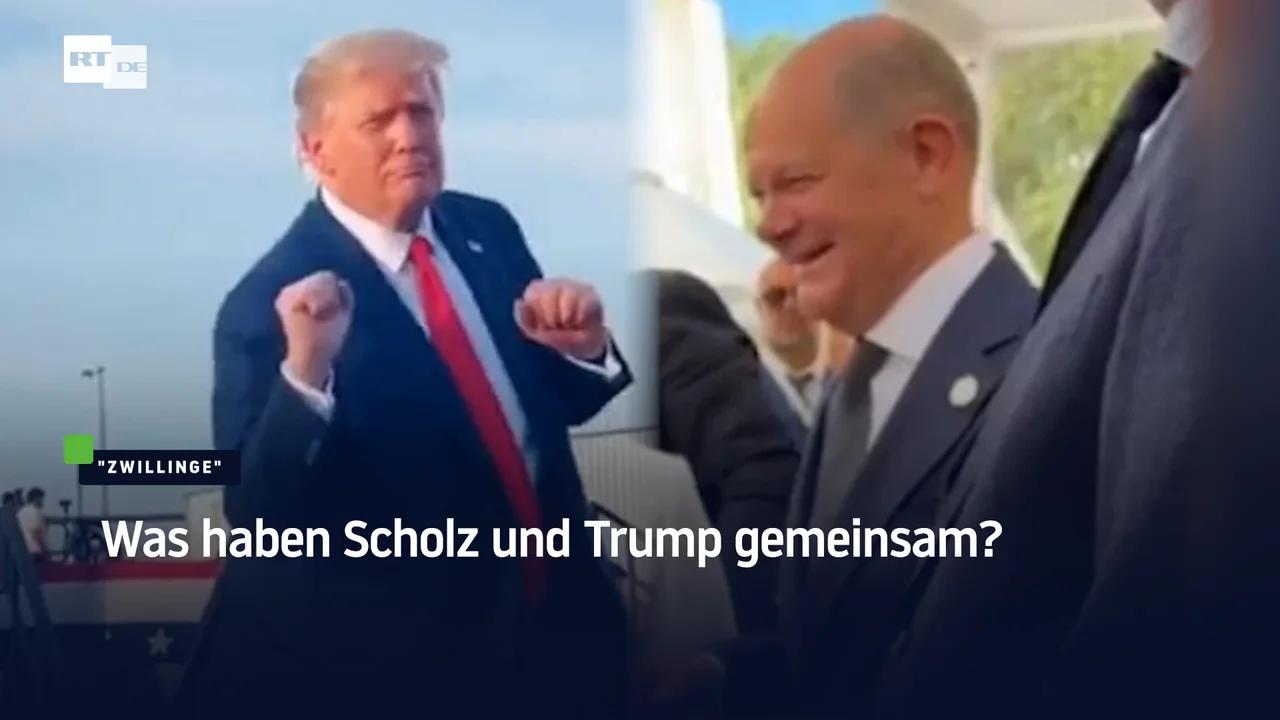 ⁣Was haben Scholz und Trump gemeinsam?