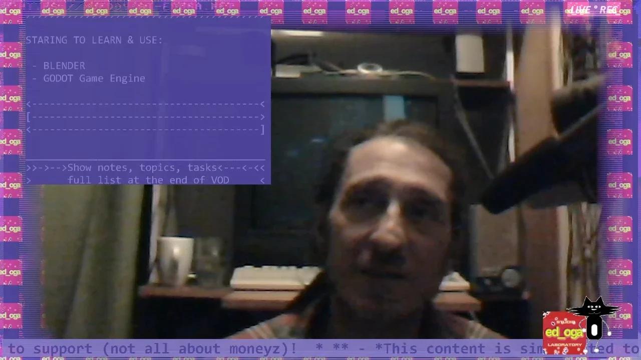 Stream recap godot game engine blender day 1 starting to learn