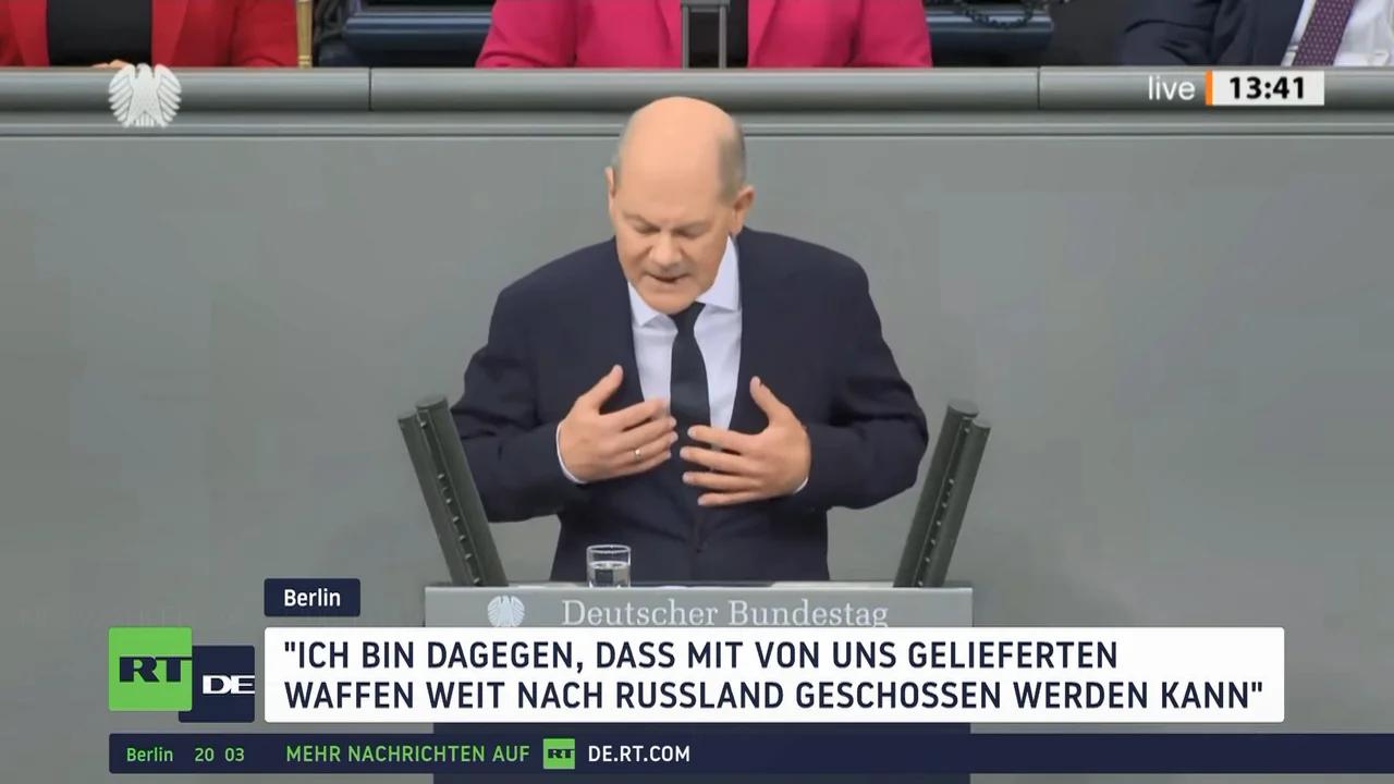 ⁣Scholz' Regierungserklärung – Zwischenrufe der Opposition, Startschuss für den Wahlkampf