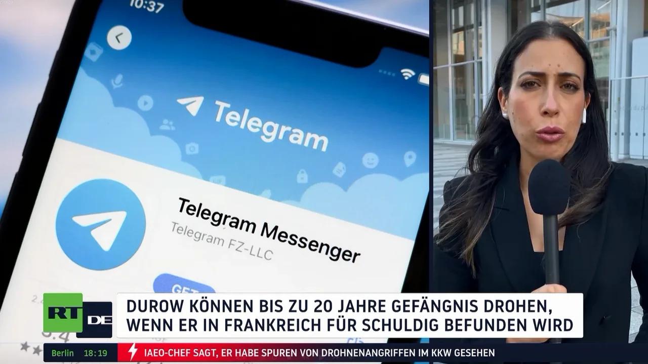 ⁣Bei Verurteilung drohen Telegram-Chef Durow in Frankreich bis zu 20 Jahre Haft