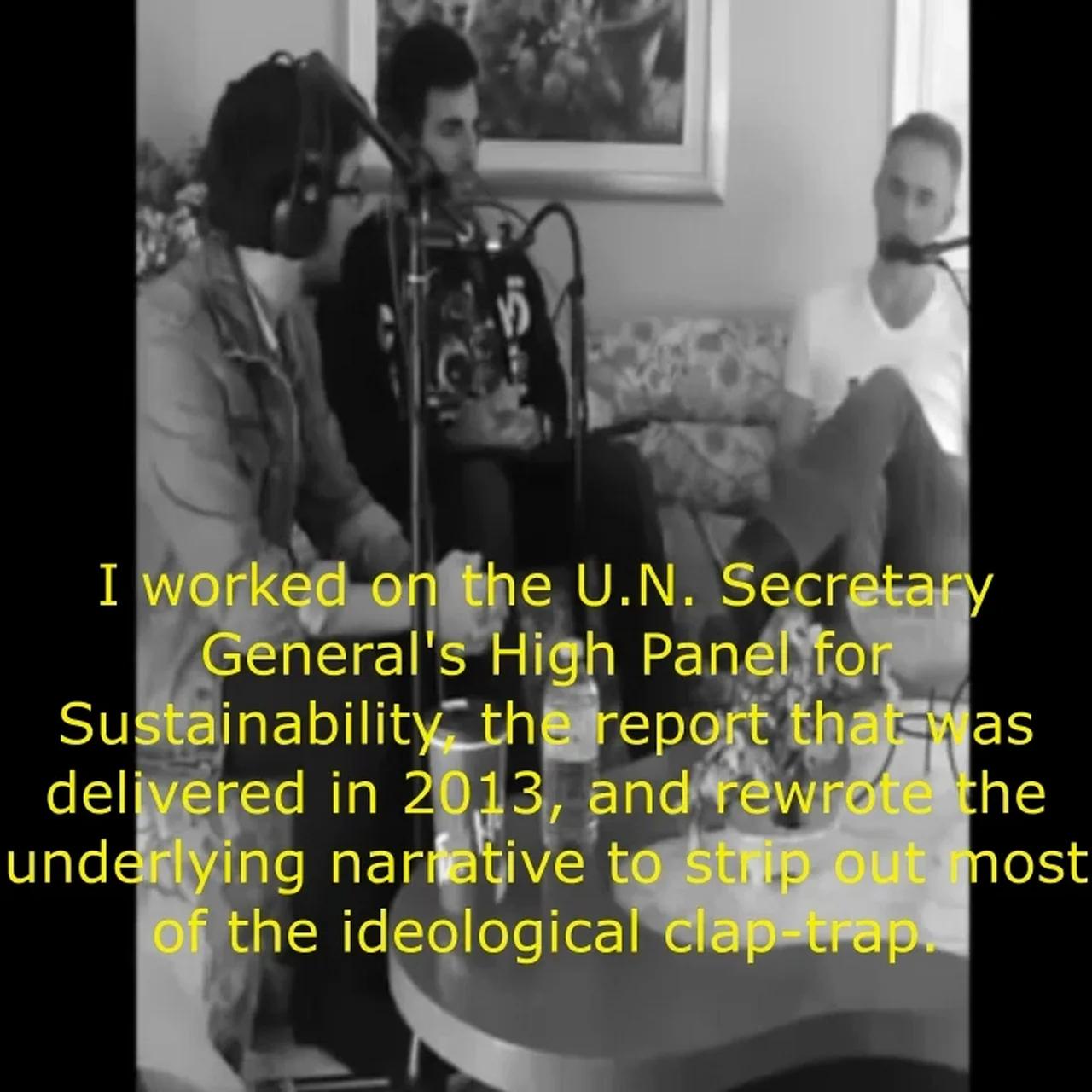 Jordan Peterson UN report Clap Trap