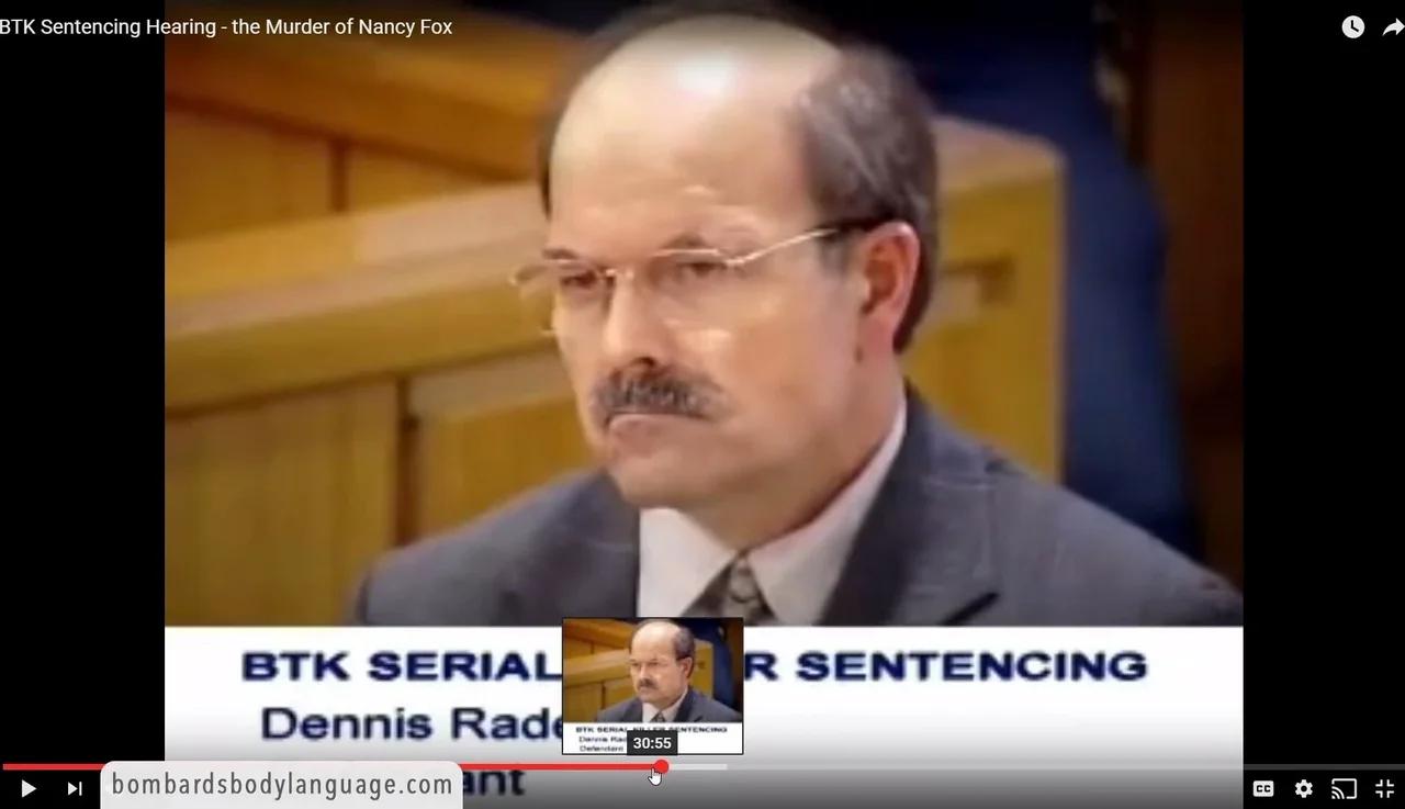 Body Language - BTK Killer Dennis Rader