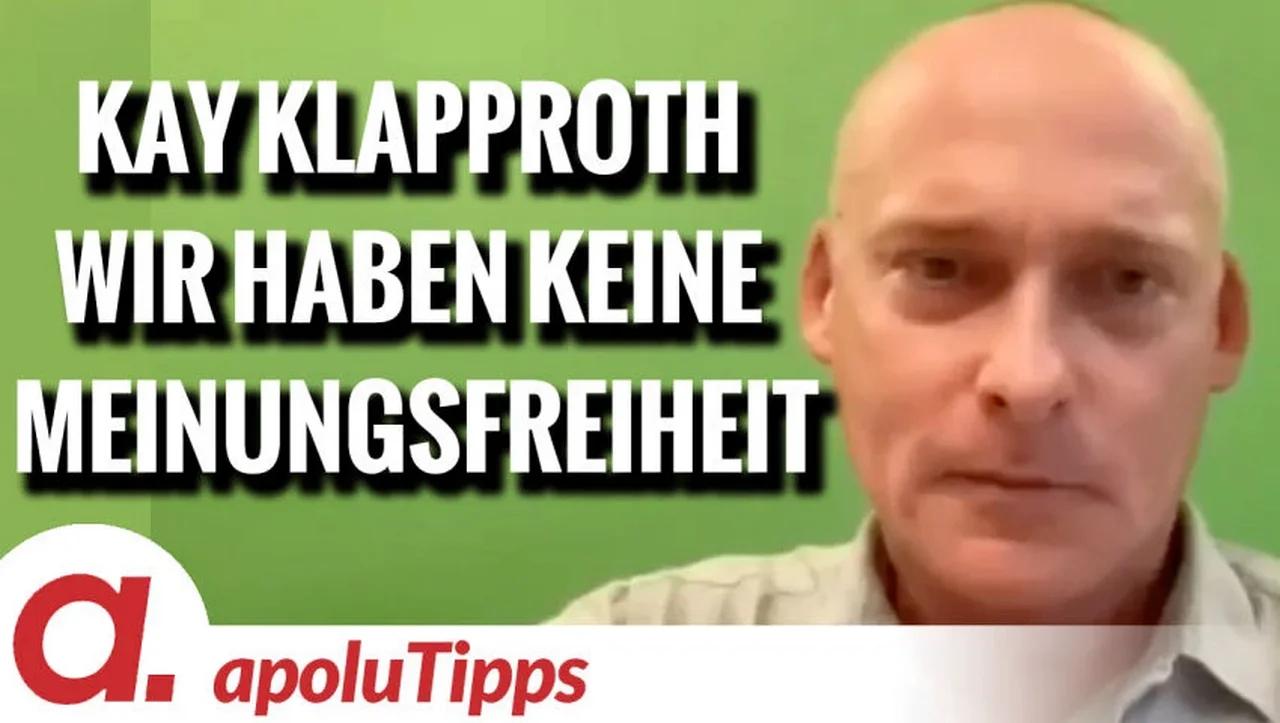 ⁣Interview mit Dr. Kay Klapproth - Wir haben keine Meinungsfreiheit