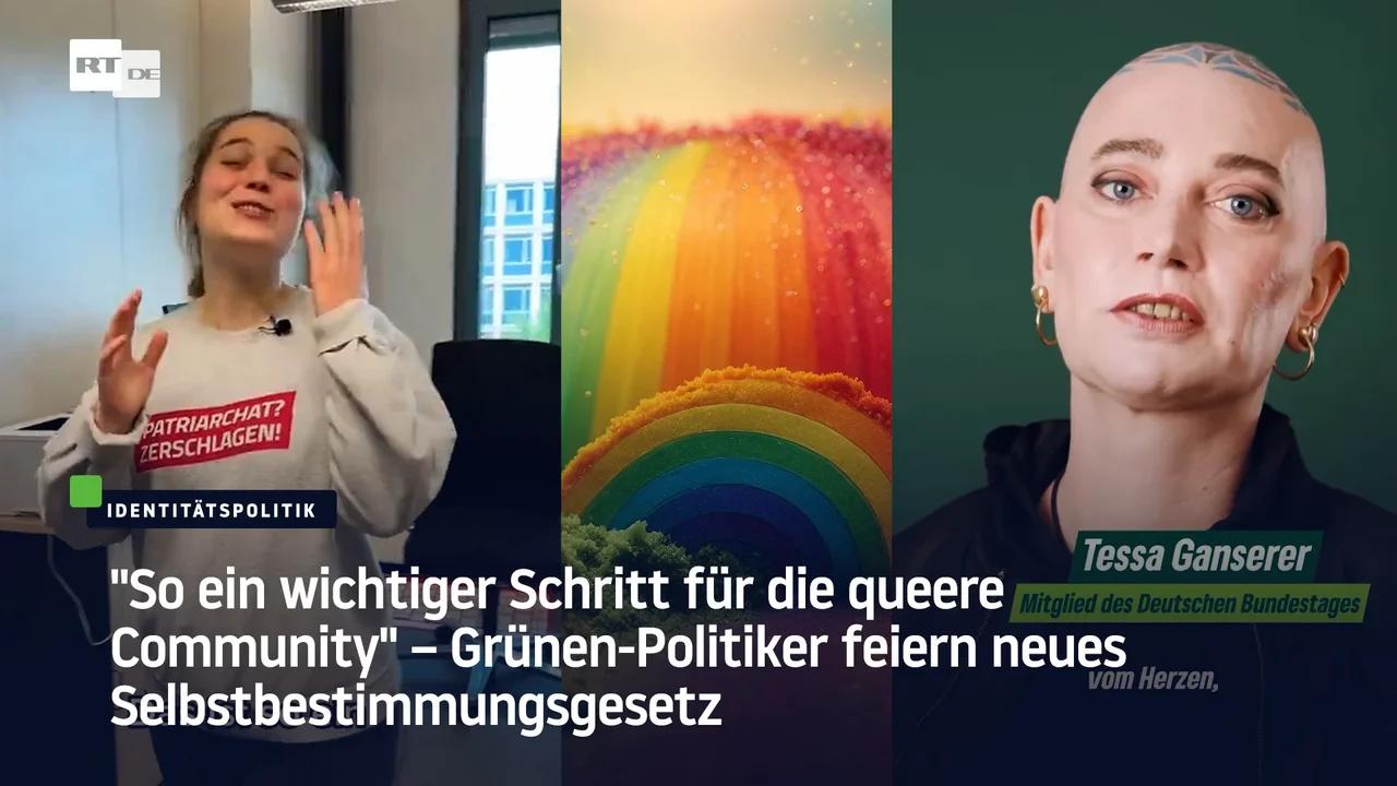 ⁣"So ein wichtiger Schritt für die queere Community" – Grünen-Politiker feiern neues Selbst