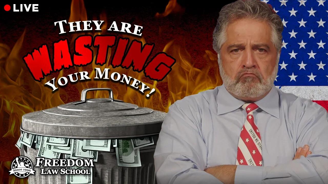 YOUR FEDERAL TAX DOLLARS ARE BEING RECKLESSLY WASTED! Here is your proof!