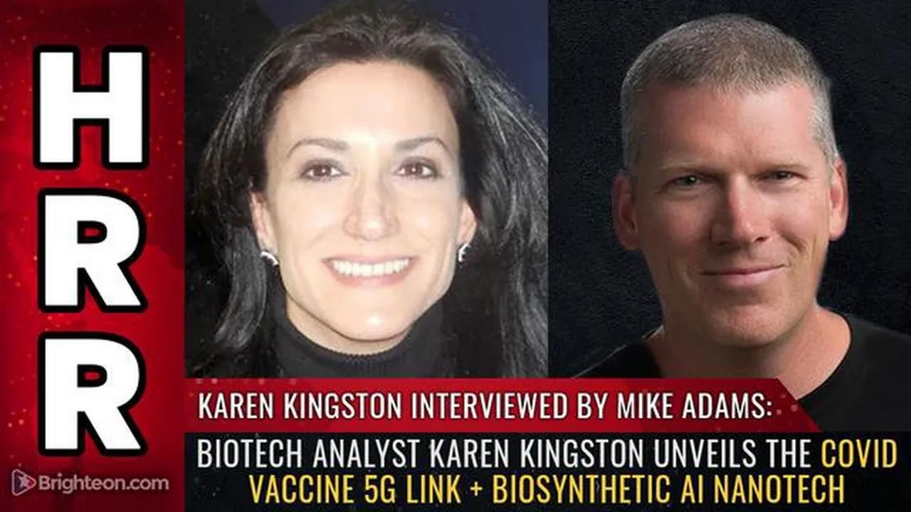 Biotech analyst Karen Kingston unveils the covid vaccine 5G link ...